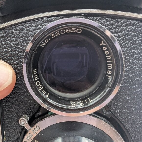 Yashica Yashicaflex C TLR 6x6 Film Camera 80mm F3.5 Lens Japan - Picture 4 of 12